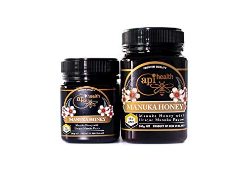 Apihealth Miel de Manuka UMF 15+ MGO 534+ Miel certificada de Nueva Zelanda 500g importada de Nueva Zelanda. Gran milagro para el bienestar y apoyo para la curación de heridas.