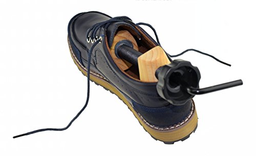 APIKA De dos vías Hormas para zapatos Estiramiento de zapatos Horma Madera natural Juego de 2 Unisexo (L 42-45)