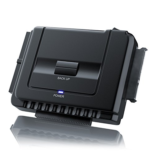 aplic - USB 3.0 convertidor IDE SATA con alimentación - compatibles Windows XP Vista 7 8 Mac OS 10.x Modo OTB no es Compatible