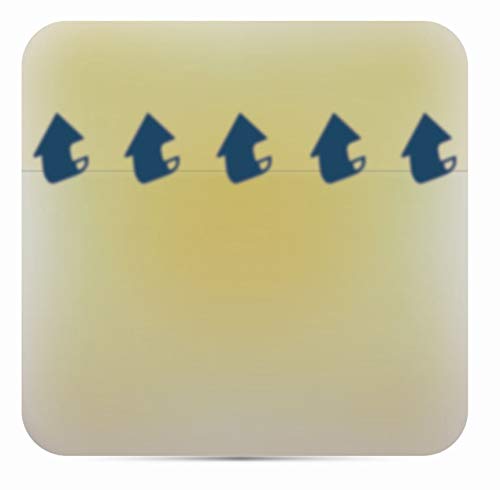 Apósito de herida estéril, hidrocoloides, extrafino, 10 x 10 x 5 cm