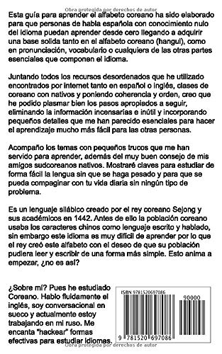 Aprende el alfabeto coreano 한글: Guía para estudiar hangul de forma fácil