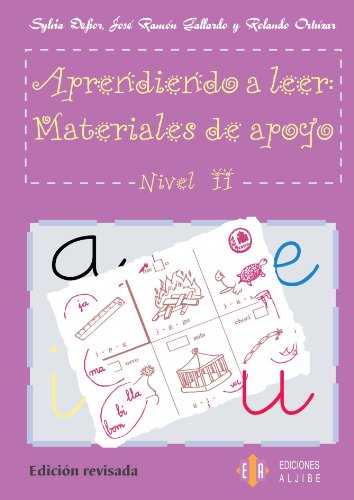 Aprendiendo A Leer. Materiales De Apoyo Nivel Ii - 9788497001984 (CUADERNOS REFUERZO APOYO)