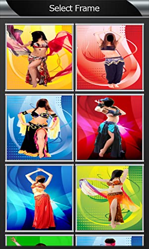 Árabe foto de la muchacha Montage