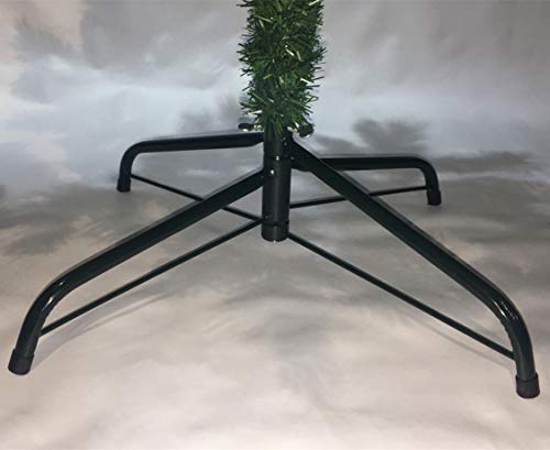 Árbol de Navidad Artificial de Pino Maxi-Relleno Abeto Artificial C/Soporte Metálico 150-240cm (Verde, 210cm 960Tips)