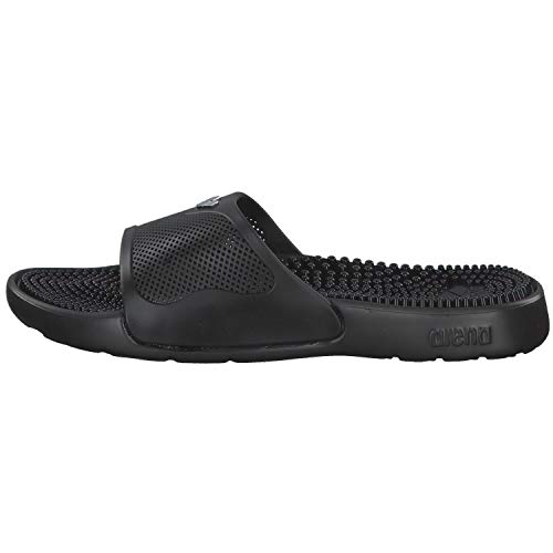Arena Marco X Grip Hook, Zapatos de Playa y Piscina para Hombre, Negro (Solid Black 046), 45 EU