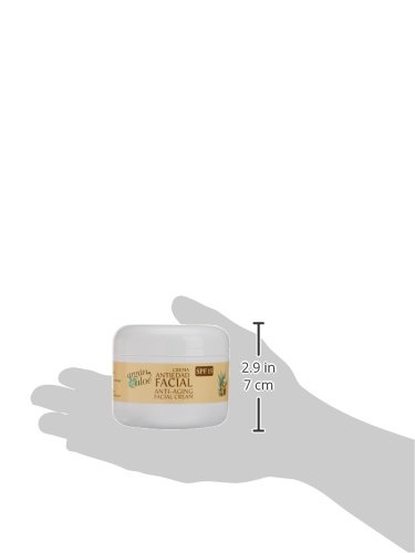 Argan-Aloe 70080 - Crema facial antiedad con aloe y argán, 100 ml