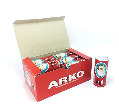 Arko Shaving Cream Soap Stick - 12 Pieces