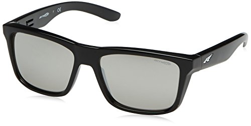 Arnette Syndrome gafas de sol, Gloss Black, 57 para Hombre