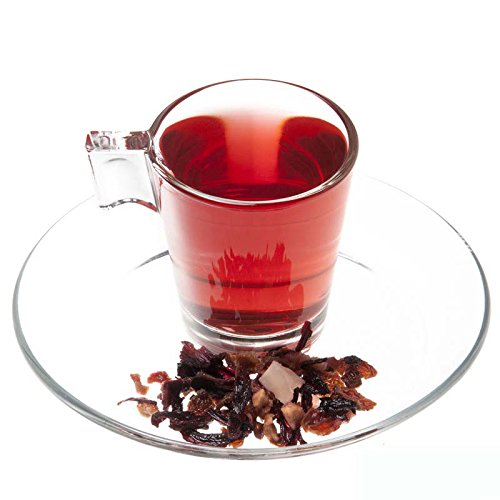 Aromas de Té - Infusión Bahama - Con Coco, Hibisco, Piña, Manzana, Escaramujo y Aromas Naturales - Diurética - Con Propiedades Antioxidantes - Sin Teína - Sin Gluten - 50 gr.