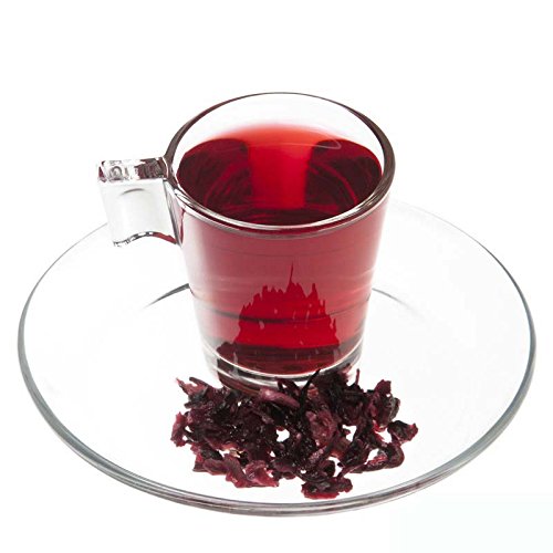 Aromas de Té - Infusión de Hibisco con Alto Poder Digestivo y Antitusivo/Infusión Hibiscus de Jaimaica para el Cuidado de la Piel, 100 gr