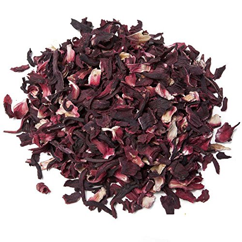 Aromas de Té - Infusión de Hibisco con Alto Poder Digestivo y Antitusivo/Infusión Hibiscus de Jaimaica para el Cuidado de la Piel, 100 gr