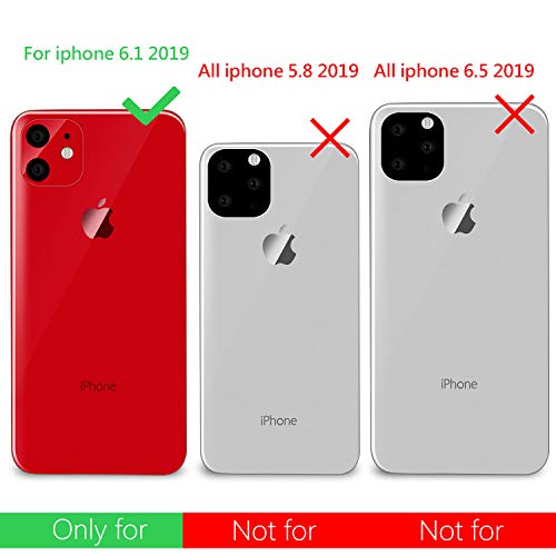 AROYI 3 x Funda para iPhone 11 Mármol Silicone Suave Carcasa, Slim Soft Gel TPU Case Protección Antigolpes Cover para iPhone 11 (Blanco)