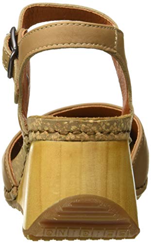 Art Borne, Sandalias con Correa de Tobillo para Mujer, Beige (Sand Sand), 40 EU