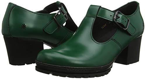 Art Candem, Zapatos de tacón con Punta Cerrada para Mujer, Verde (Pine Pine), 38 EU