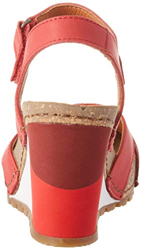Art Güell, Sandalias con Punta Cerrada para Mujer, Rojo (Red Red), 37 EU