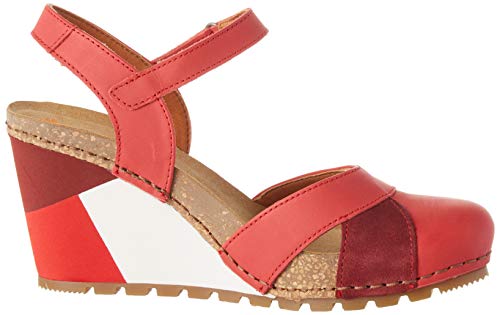 Art Güell, Sandalias con Punta Cerrada para Mujer, Rojo (Red Red), 37 EU