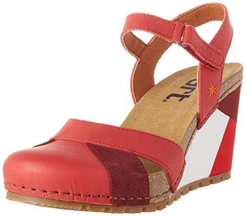 Art Güell, Sandalias con Punta Cerrada para Mujer, Rojo (Red Red), 37 EU