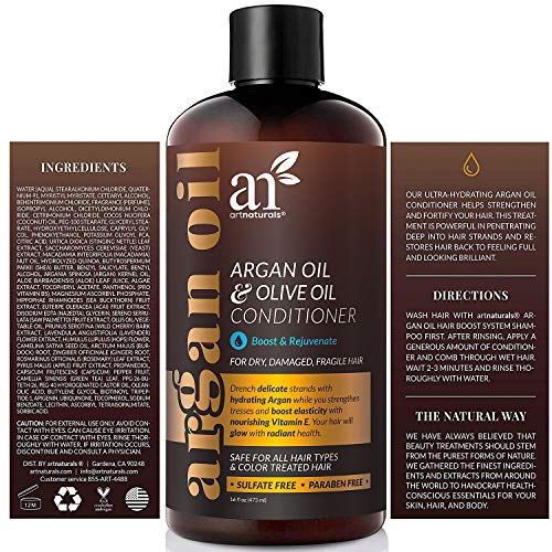 Art Naturals. Acondicionador anticaída con aceite de argán, 473 ml