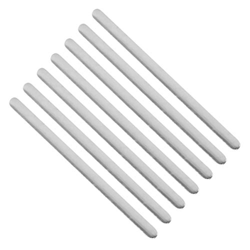 Artibest - Tiras para puente de nariz, 100 unidades, de alambre de aluminio para hacer manualidades, accesorios hechos a mano (pegamento termofusible)