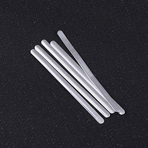 Artibest - Tiras para puente de nariz, 100 unidades, de alambre de aluminio para hacer manualidades, accesorios hechos a mano (pegamento termofusible)