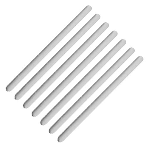 Artibest - Tiras para puente de nariz, 100 unidades, de alambre de aluminio para hacer manualidades, accesorios hechos a mano (pegamento termofusible)