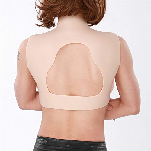 Artificial Lifelike Breast Falso, 100% De Pecho De Silicona No Alérgica Para Breast Crossdresser Transgender Mastectomía Prótesis Shemale Transvesti Cosplay Busto Enhancer (Tamaño G)