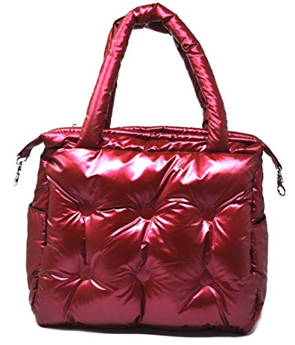 ARUNDEL SERVICES EU Señoras Bolso Acolchado Suave Bolsa acolchada rojo Acolchado Bolso de la moda Último diseño Bolso de las mujeres Estilo deportivo