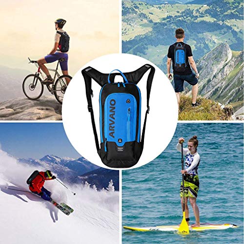 Arvano Mochila Bicicleta Montaña Mochila Ciclismo 6l Pequeña Impermeable Mochila Deporte para Esqui Running MTB Bici Senderismo Bolsa