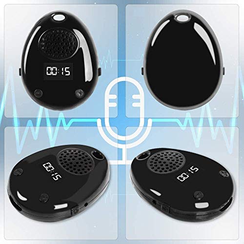 ASDFGH Grabadora de Voz Digital Grabadora Digital de Voz 8G activada por Voz grabadora con música Pasos del Jugador Tiempo de Pista Visualización de dictáfono Conferencia Memo Reunión
