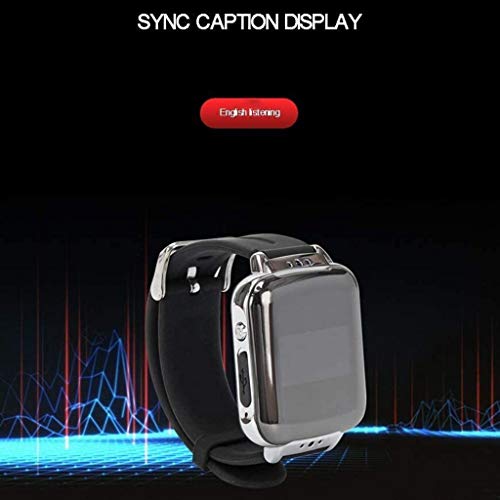 ASDFGH Grabadora de Voz Digital Grabadora Digital de Voz Grabación activada por Voz con Pulsera de los Deportes del podómetro Bluetooth Un botón de operación for dictáfono Conferencia Memo Reunión