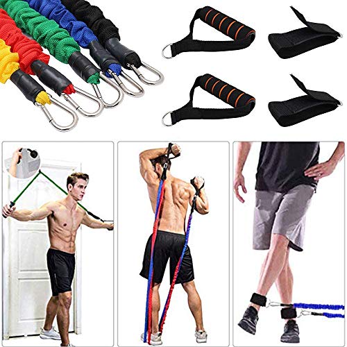 ASEDRF Las Bandas De Ejercicio Resistencia De La Aptitud Conjunto, Estiramiento Fitness Workout Set Tire De La Cuerda, De Cuerpo Completo De La Cintura Pierna del Brazo del Entrenamiento De La Fuerza