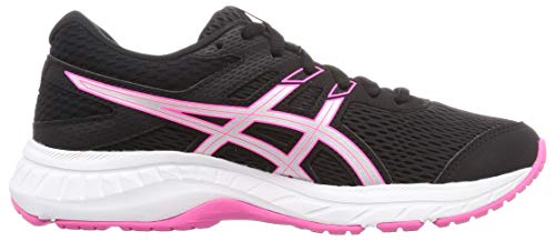 ASICS Gel-Contend 6, Zapatillas para Correr para Mujer, Black Pink GLO, 38 EU