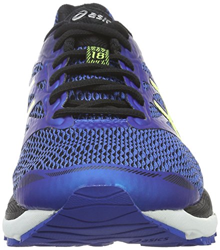 Asics Gel-Cumulus 18, Zapatillas de Running para Hombre, Azul (Blue/Yellow), 40.5 EU