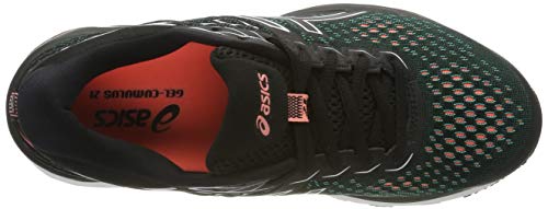 Asics Gel-Cumulus 21, Zapatillas de Running para Mujer, Negro (Black/Sun Coral 003), 39 EU