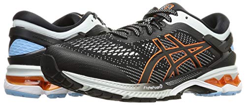 Asics Gel-Kayano 26, Running Shoe Mens, Black/Polar Shade, 41.5 EU