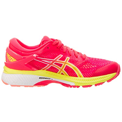 Asics Gel-Kayano 26, Zapatillas de Running para Mujer, Rosa (Laser Pink/Sour Yuzu 700), 39 EU