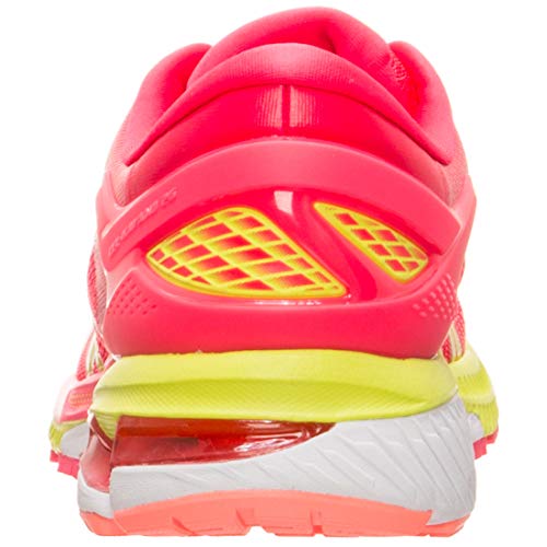 Asics Gel-Kayano 26, Zapatillas de Running para Mujer, Rosa (Laser Pink/Sour Yuzu 700), 39 EU