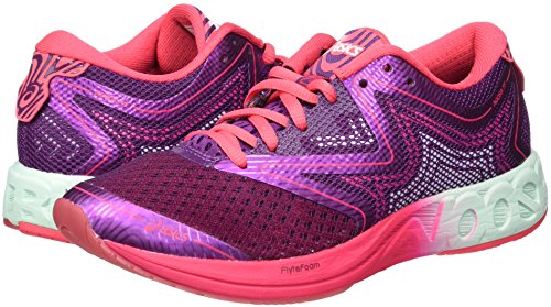Asics Gel-Noosa FF, Zapatillas de Running para Mujer, Morado (Prune/Glacier Sea/Rouge Red), 38 EU