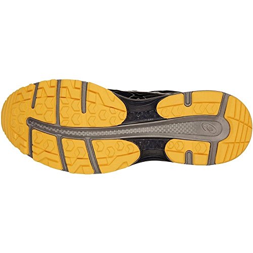 Asics Gel-Pulse 9 G-TX T7d4n-5890, Zapatillas de Running para Hombre, (Peacoat/Black/Gold Fusion), 43.5 EU