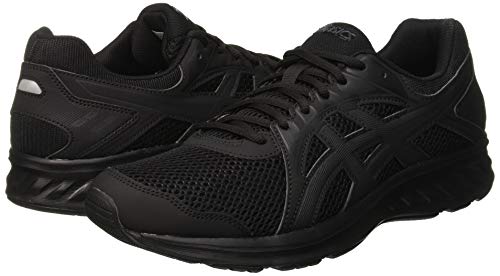 ASICS Jolt 2, Zapatillas de Deporte para Hombre, Negro (Black/Dark Grey), 43.5 EU