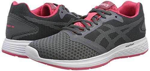 Asics Patriot 10, Zapatillas de Running para Mujer, Gris (Steel Grey/White 022), 36 EU