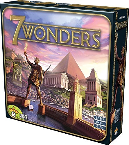 Asmodee 7 Wonders - Juego de Mesa (en inglés)
