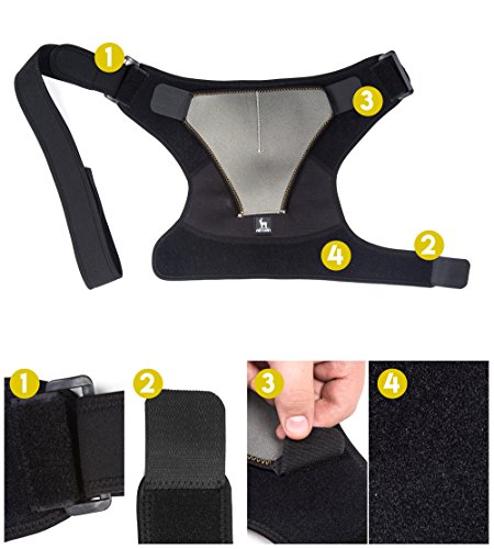 Astorn Shoulder Support, Articulación y tendinitis | Soporte para el Hombro para aliviar el Dolor y prevenir Lesiones | Almohadilla de Hombro de compresión en frío para Hombres y Mujeres