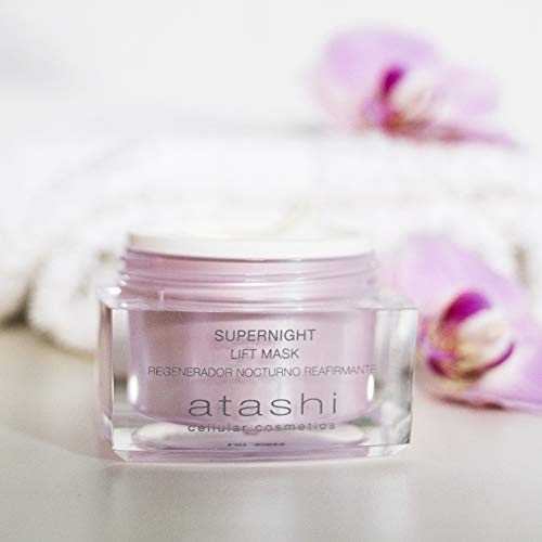 Atashi Supernight - Lift Mask | Mascarilla Regeneradora Nocturna | Repara y Protege de Luz Azul | Restaura Firmeza | Hidrata, Revitaliza y Tonifica Piel | Ácido Hialurónico | Liposomas A, C, E - 50ml