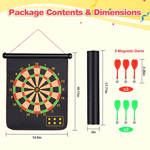 ATOPDREAM Giocattoli Bambini 3-9 Anni, Regali di Natale Bambini Freccette Bersaglio Regali Bambino 3-9 Anni Giochi per Bambini Regali Ragazzi 9-15 Anni Giocattoli per Ragazzi Giocattoli Ragazzi