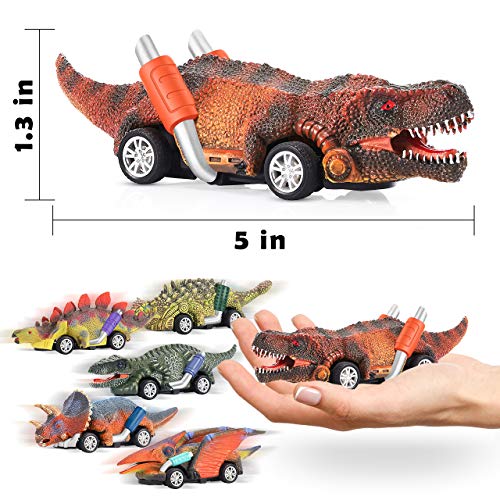 ATOPDREAM Juguetes Niños 2-8 Años, Juegos Niños 2 3 4 5 Años Dinosaurio Juguete Coche Regalos Niños 2 3 4 5 6 7 8 Años Regalos de Cumpleaños para Niños Juguetes para Niñas de 2-5 Años