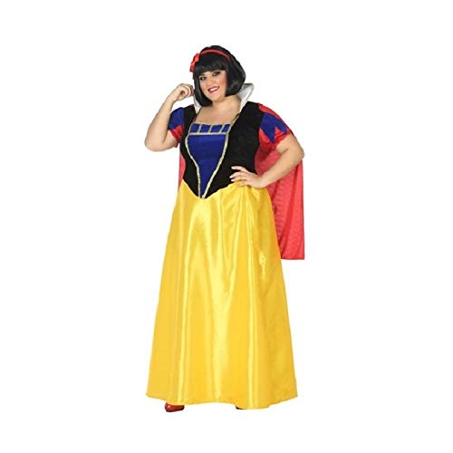 Atosa-39378 Disfraz Princesa de Cuento, Color Amarillo, XL (39378)