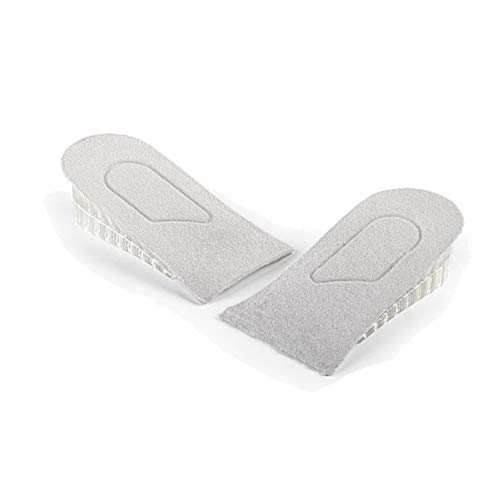 Aumento De La Altura del Zapato Zapatos Plantillas Sólido De Color Taller De Inserción Cóncavo Anti Resbaladizas Pads Talón para Las Mujeres De Los Hombres