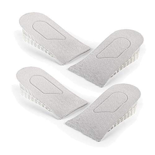 Aumento De La Altura del Zapato Zapatos Plantillas Sólido De Color Taller De Inserción Cóncavo Anti Resbaladizas Pads Talón para Las Mujeres De Los Hombres