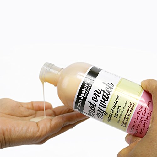 Aunt Jackies Knot On My Watch Tratamiento desenredador del cabello, instantáneo, 355 ml